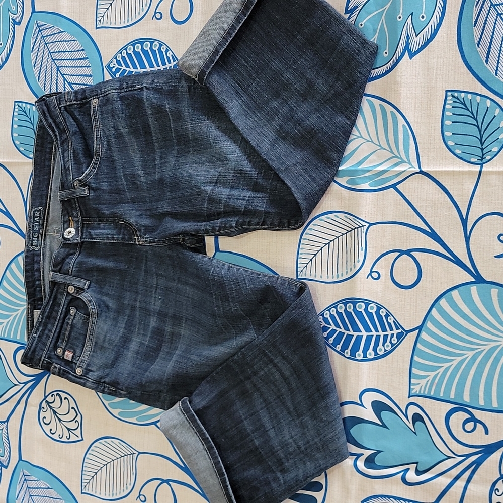 Sz 27 Big Star Sweet Crop Jeans